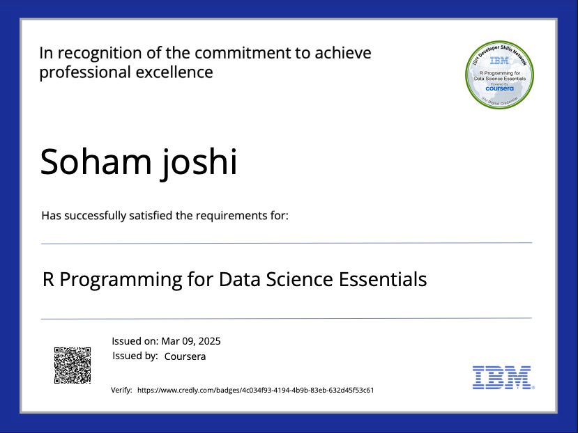 Introduction to R Programming for Data Science